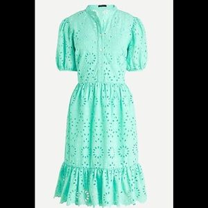 J crew eyelet dress